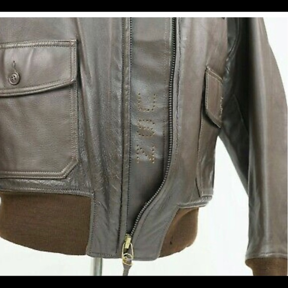 cooper Jackets & Coats Vintage Cooper G Usn Leather Jacket Poshmark